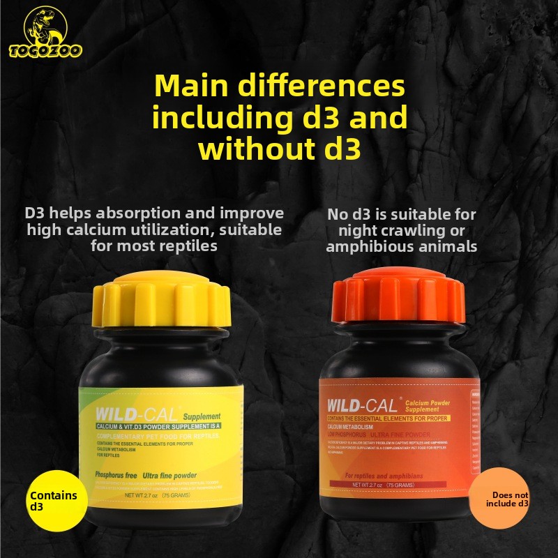 TOGOZOO WILDCAL สัตว์เลื้อยคลา - Calcium Powder Reptile บทวิจารณ์และราคา