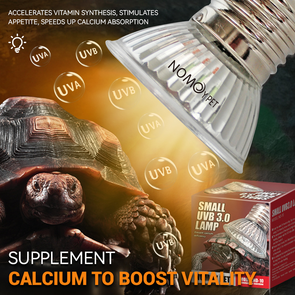 หลอดไฟ UVA UVB 50W สำหรับสัตว์ - Vitamin D3 Reptile บทวิจารณ์และราคา