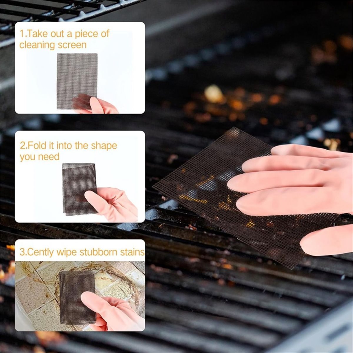 แผ่นกรองทำความสะอาดเตาปิ้งย่าง - Screen Top Mesh บทวิจารณ์และราคา
