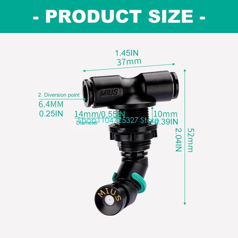 D8KF Rainforests Tanks หัวฉีดส - Misting Nozzle Reptile บทวิจารณ์และราคา